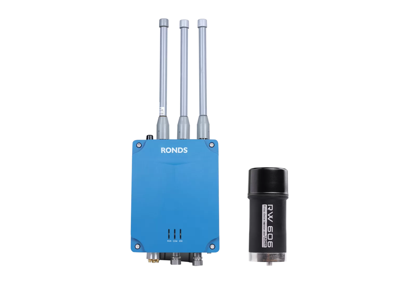 RONDS RH570 wireless data collector with RW606M tri-axial vibration and temperature sensor